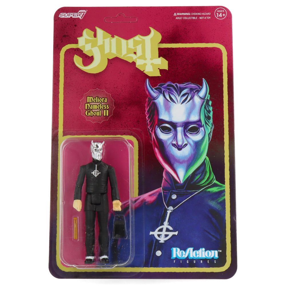 Meliora Nameless Ghoul (Cowbell & Drumsticks) - Ghost - ReAction figure
