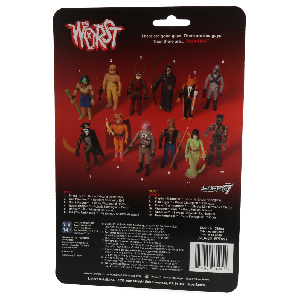 Red Tiger (Color 2) - The Worst - ReAction figure