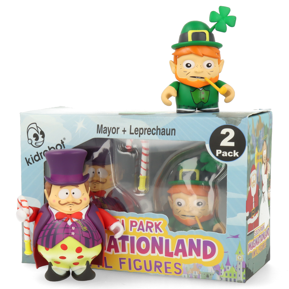 South Park Imaginationland Mayor & Leprechaun Vinyl Figure 2-Pack
