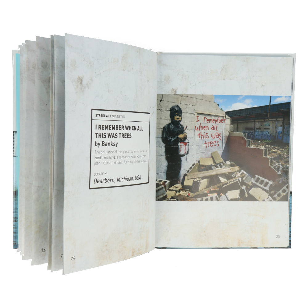 Street Art Against Oil and Global Warming