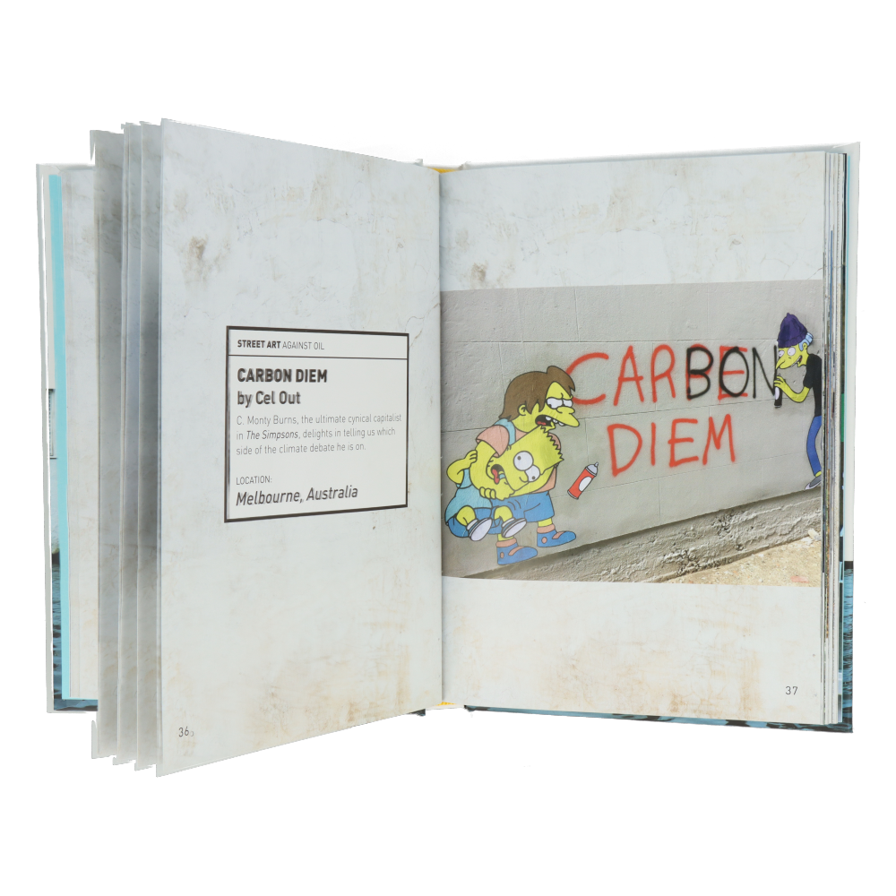 Street Art Against Oil and Global Warming