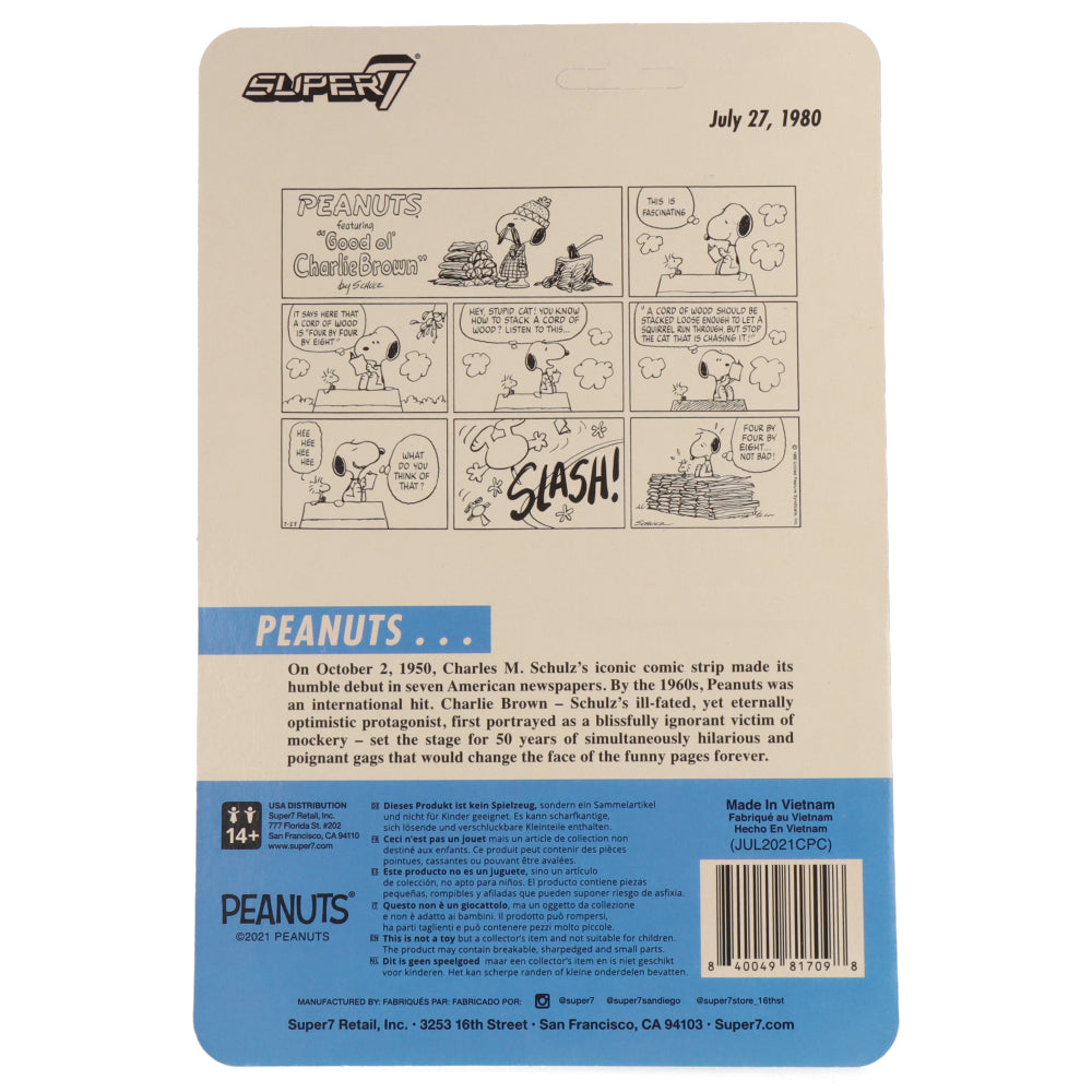 Lumberjack Snoopy - ReAction figures - Wave 5 (Peanuts)