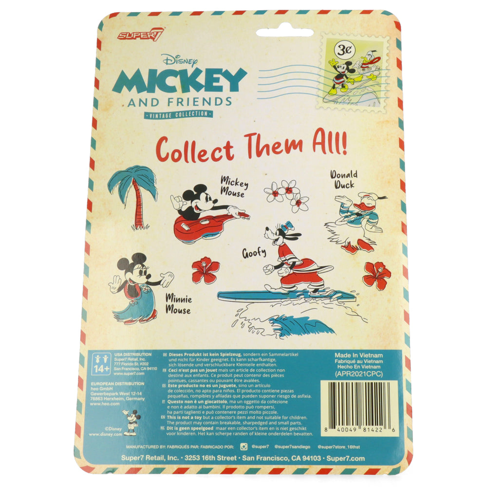 Vintage Collection Wave 2 -Minnie (Hawaiian Holiday) - reAction Figures