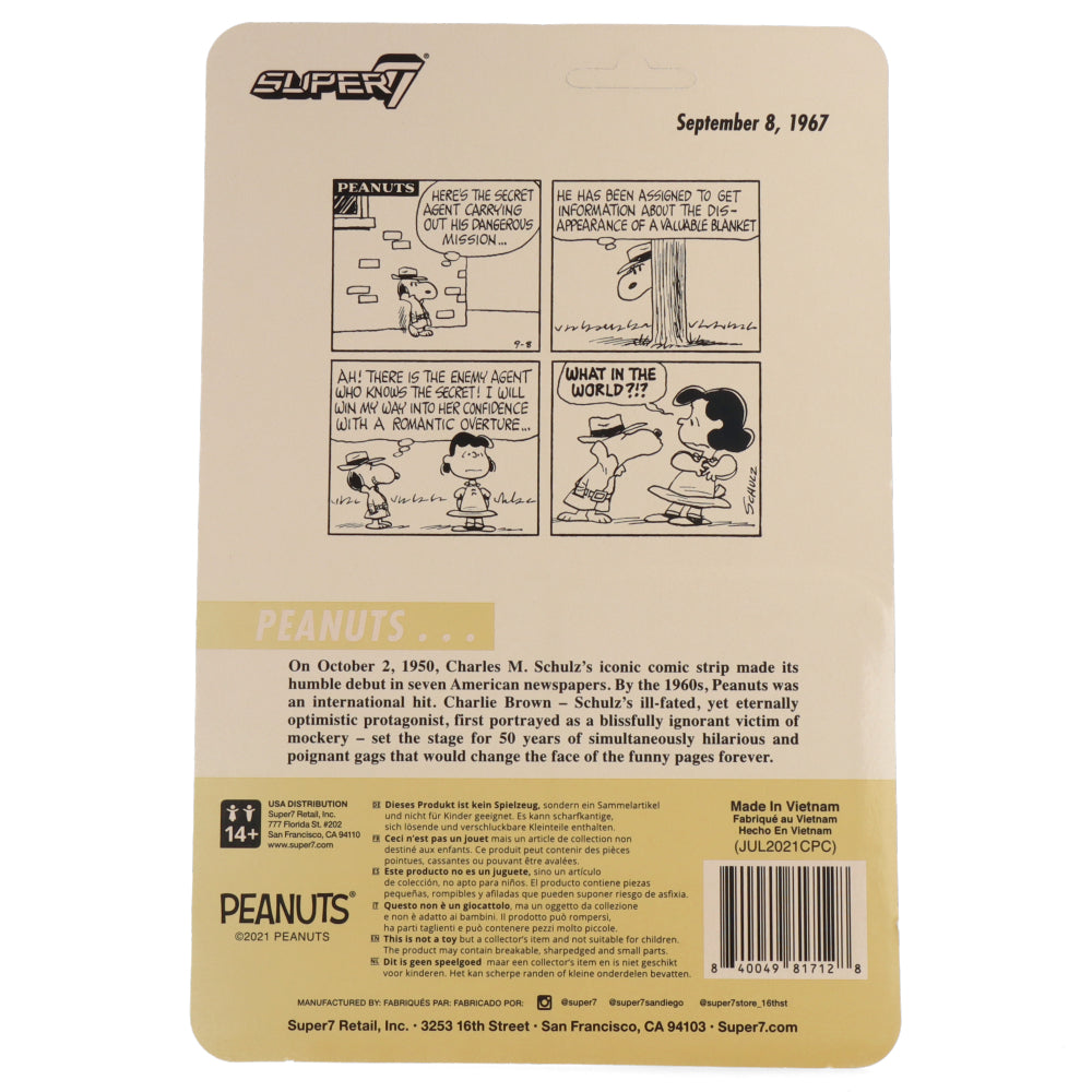 Secret Agent Snoopy - ReAction figure - Wave 5 (Peanuts)
