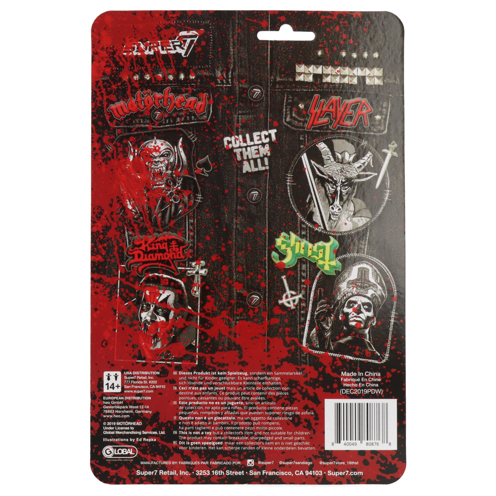 Motörhead - Versión sanguínea de Warpig - Figura de reacción