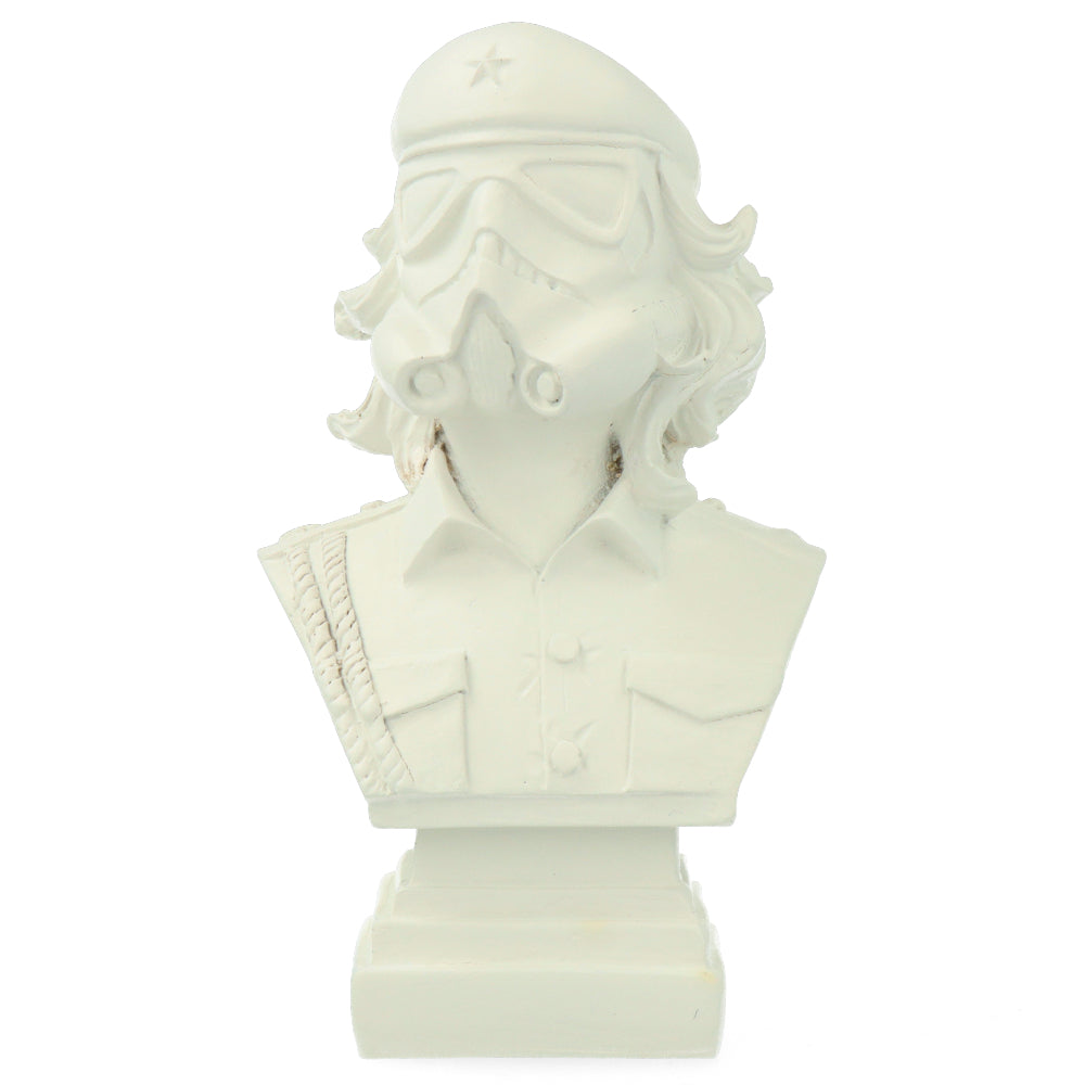 Che Trooper White Bust