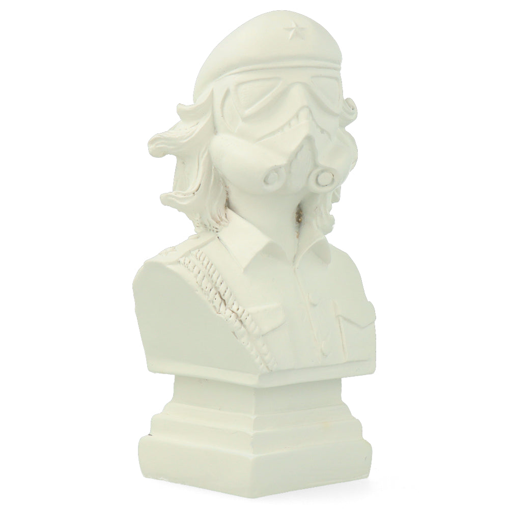Che Trooper White Bust