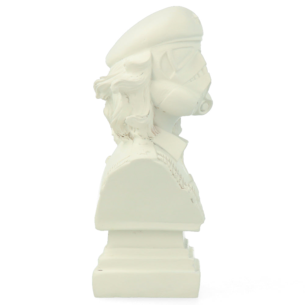 Che Trooper White Bust