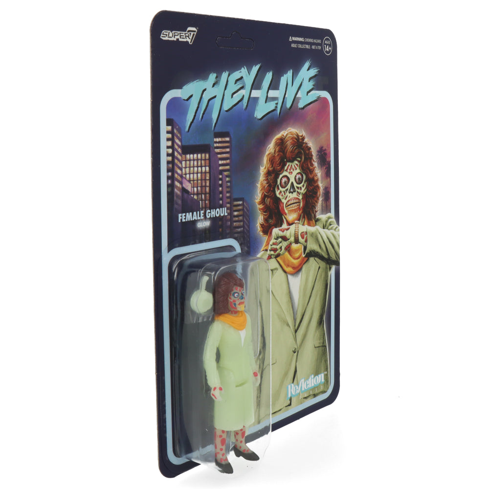 Female Ghoul (Glow) - They Live - ReAction figure