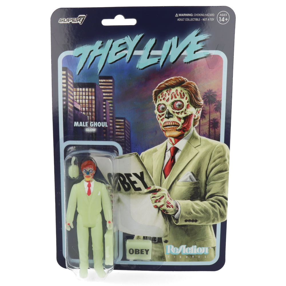 Male Ghoul (Glow) - They Live - ReAction figure
