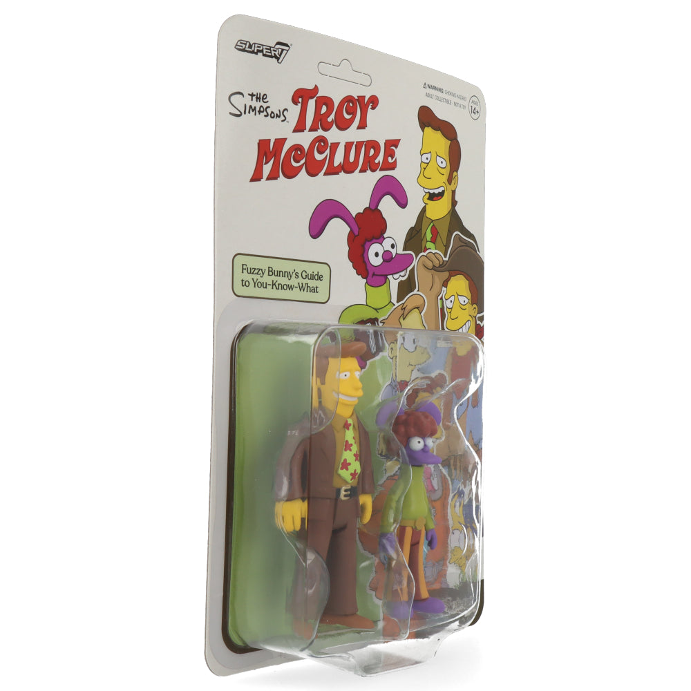 The Simpsons ReAction Wave 2 - Troy McClure Fuzzy Bunny’s Guide To You-Know-What