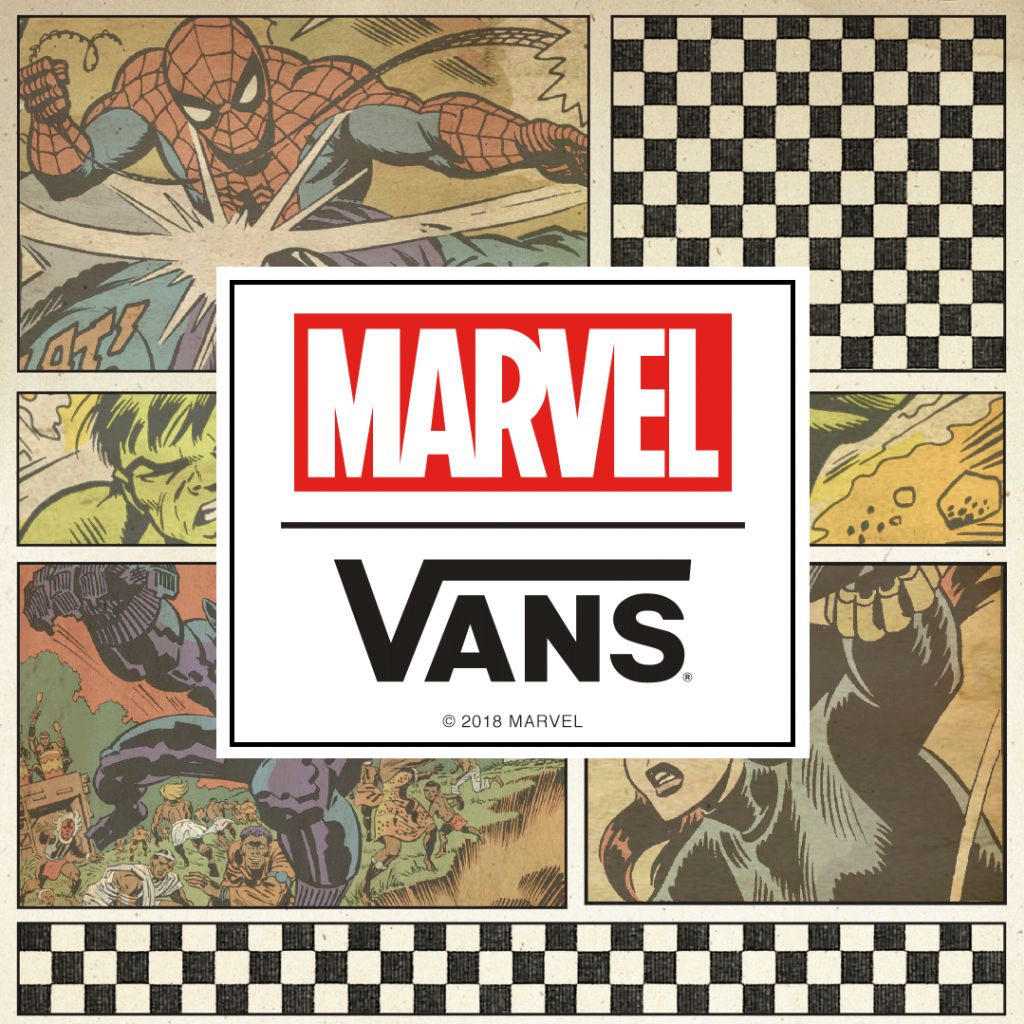 Vans x Marvel ASSEMBLE !!!