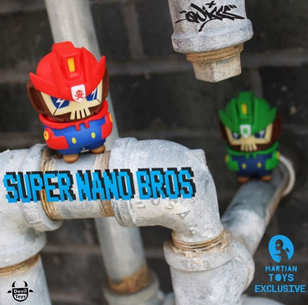 Super Nano Bros par Quiccs x Martian Toys x Devil Toys