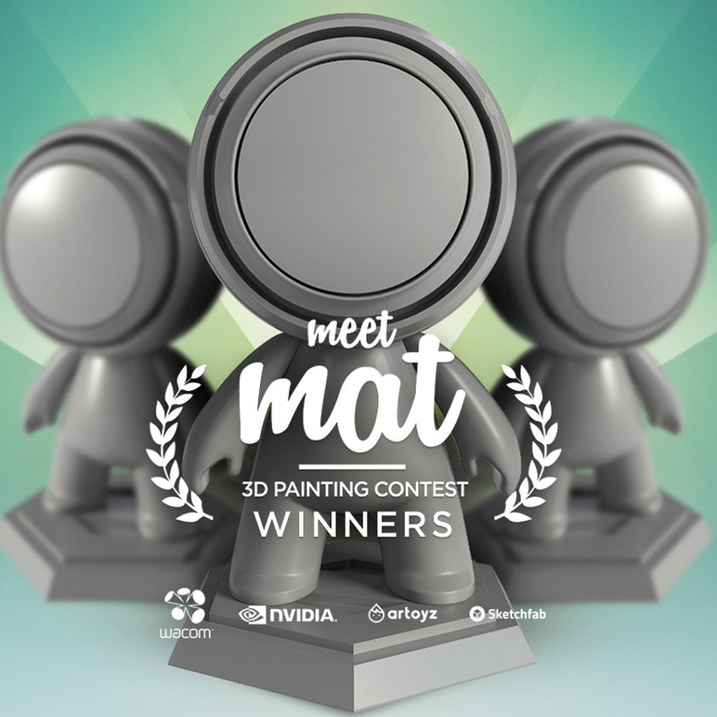 Résultats du Concours Meet MAT, Paint MAT: The 2017 Substance 3D Painting Contest!