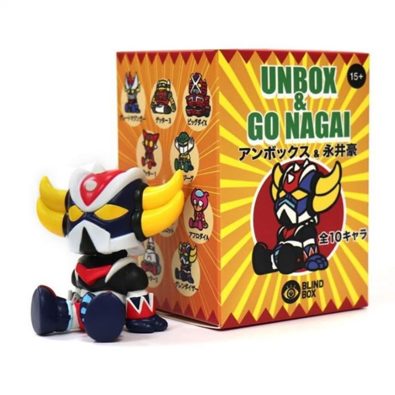 Les blind box Go Nagai et Unbox Industries arrivent bientôt !