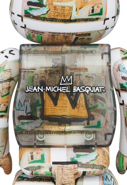 400% + 100% Bearbrick Jean-Michel Basquiat - King Pleasure