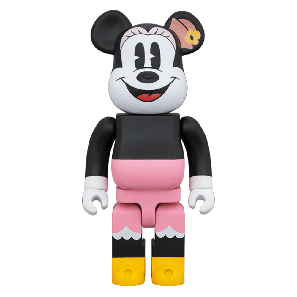 400% + 100% Bearbrick Box Lunch Minnie Mouse - Disney - Medicom Toy