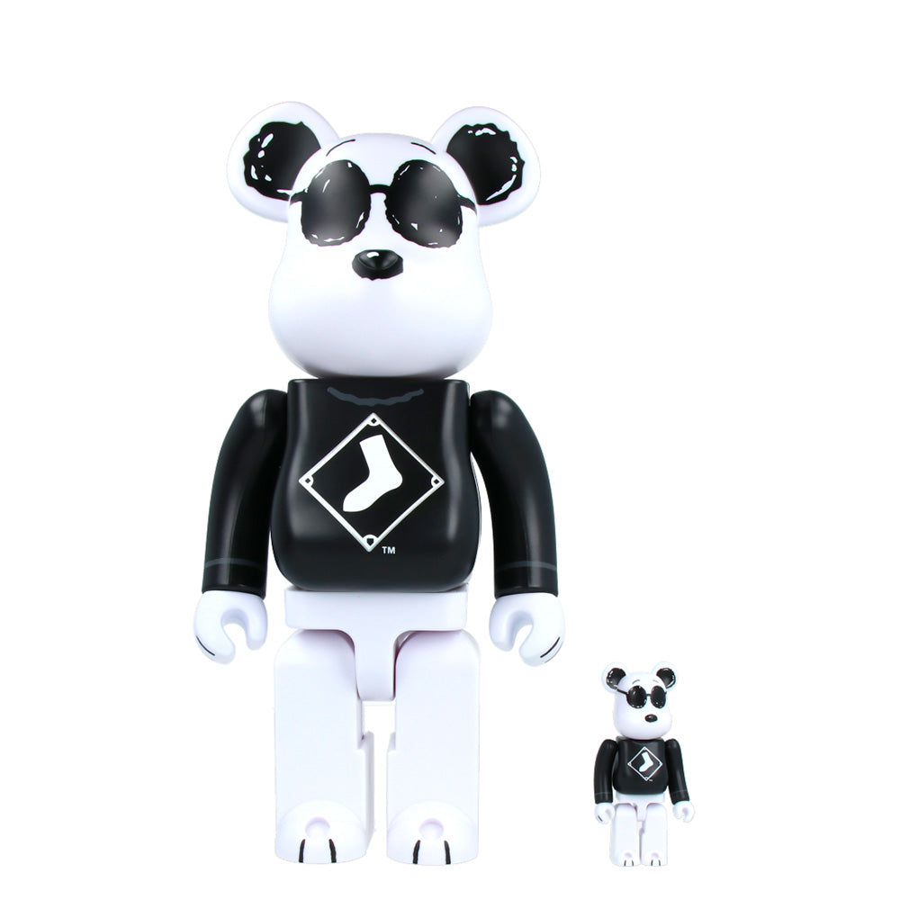 400% + 100% MLB x Bearbrick Snoopy (White Sox)