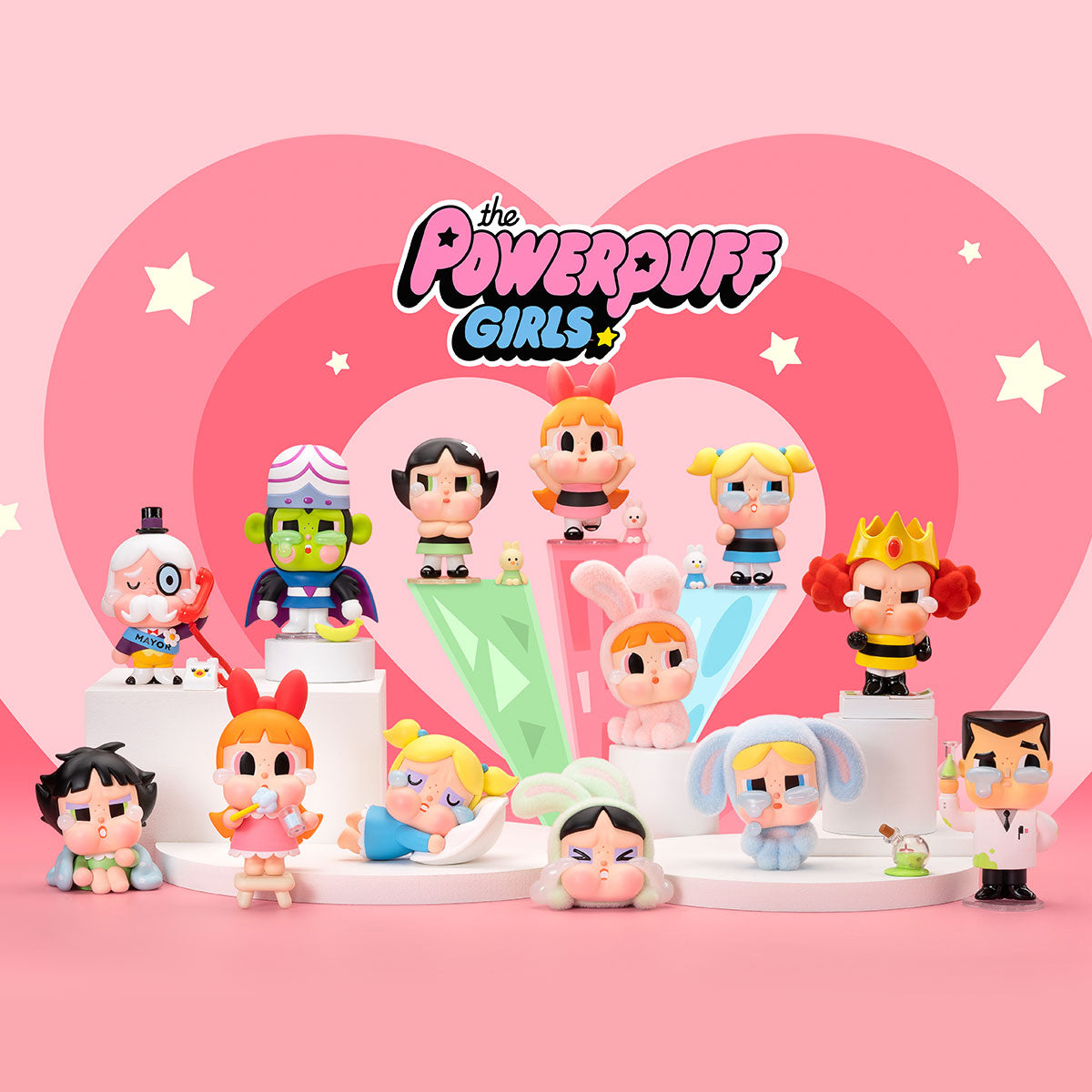 Crybaby x Powerpuff Girls Series Figures - Display (12 pcs)