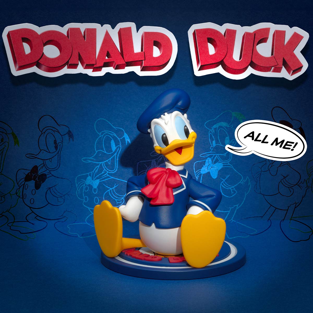 Disney Donald Duck 90th Anniversary Series Figures