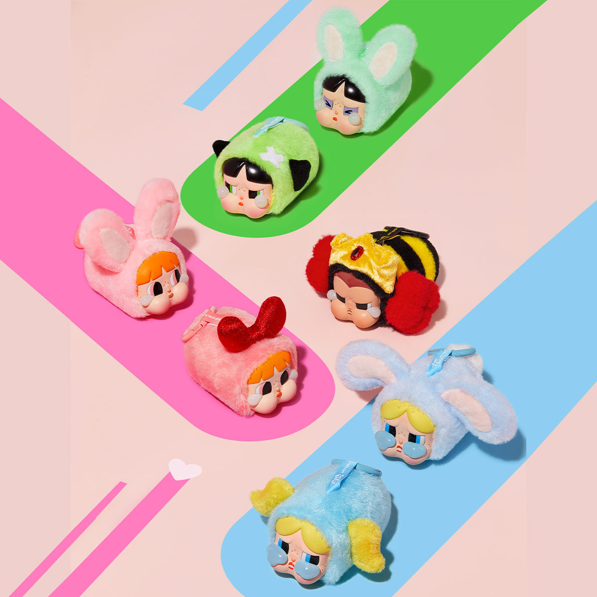 Crybaby x Powerpuff Girls Series - Vinyl Face Plush