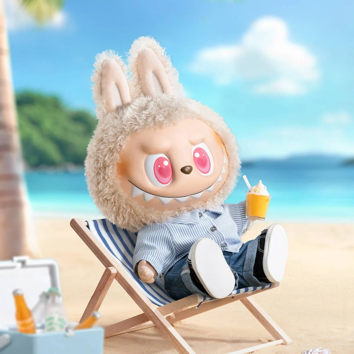 Labubu (The Monsters) - Flip With Me - Vinyl Plush Doll