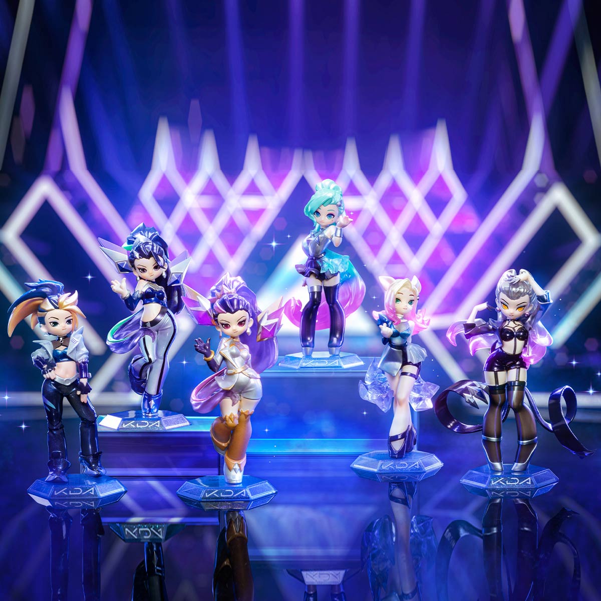 League of Legends K/DA ALL OUT Series Figures