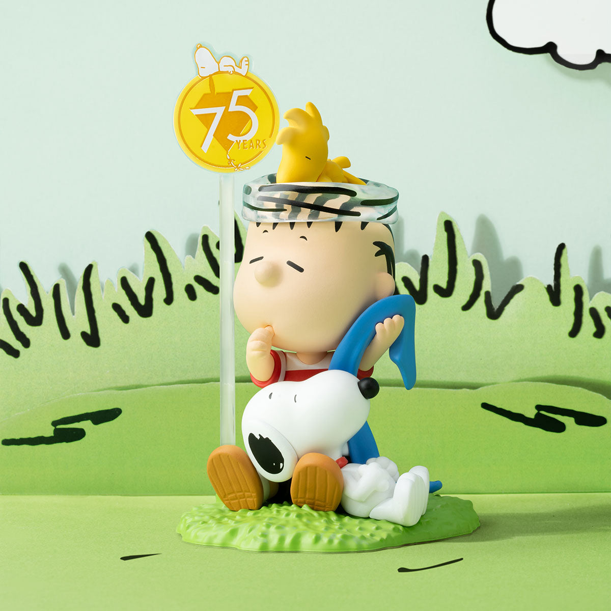 Peanuts 75th Anniversary - Snoopy Comic Life Series Figures