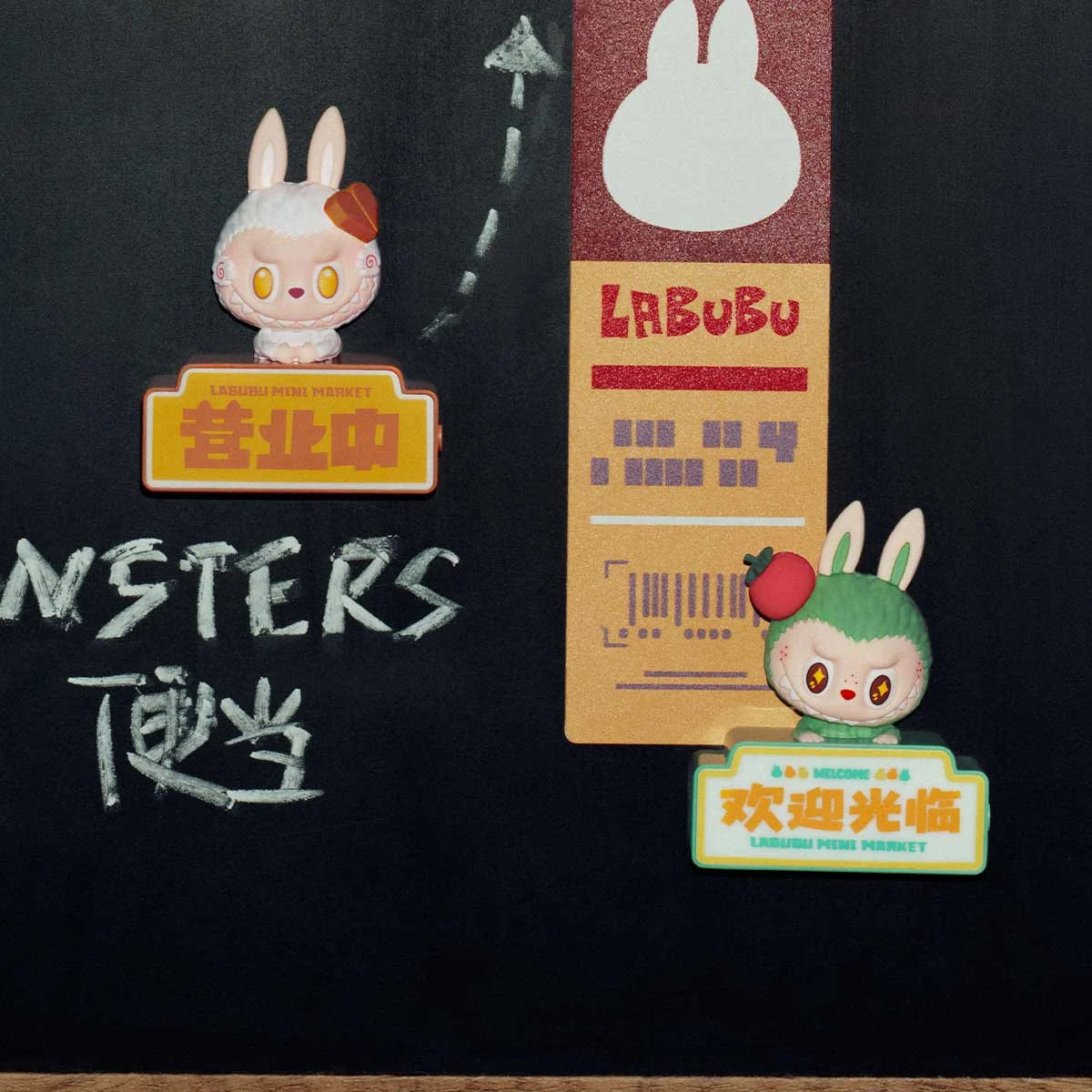 The Monsters Wacky Mart Series - Fridge Magnet Blind Box