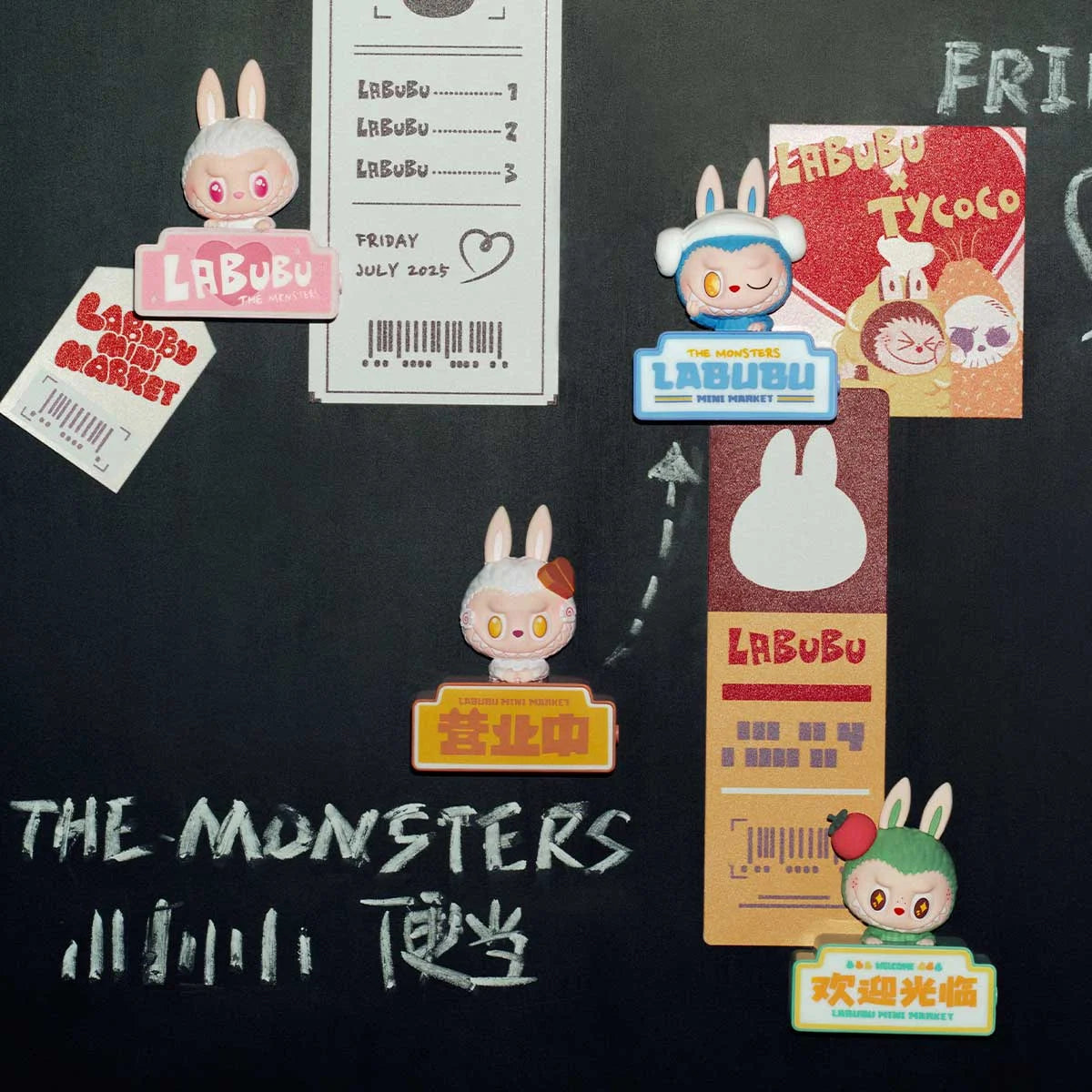 The Monsters Wacky Mart Series - Fridge Magnet Blind Box
