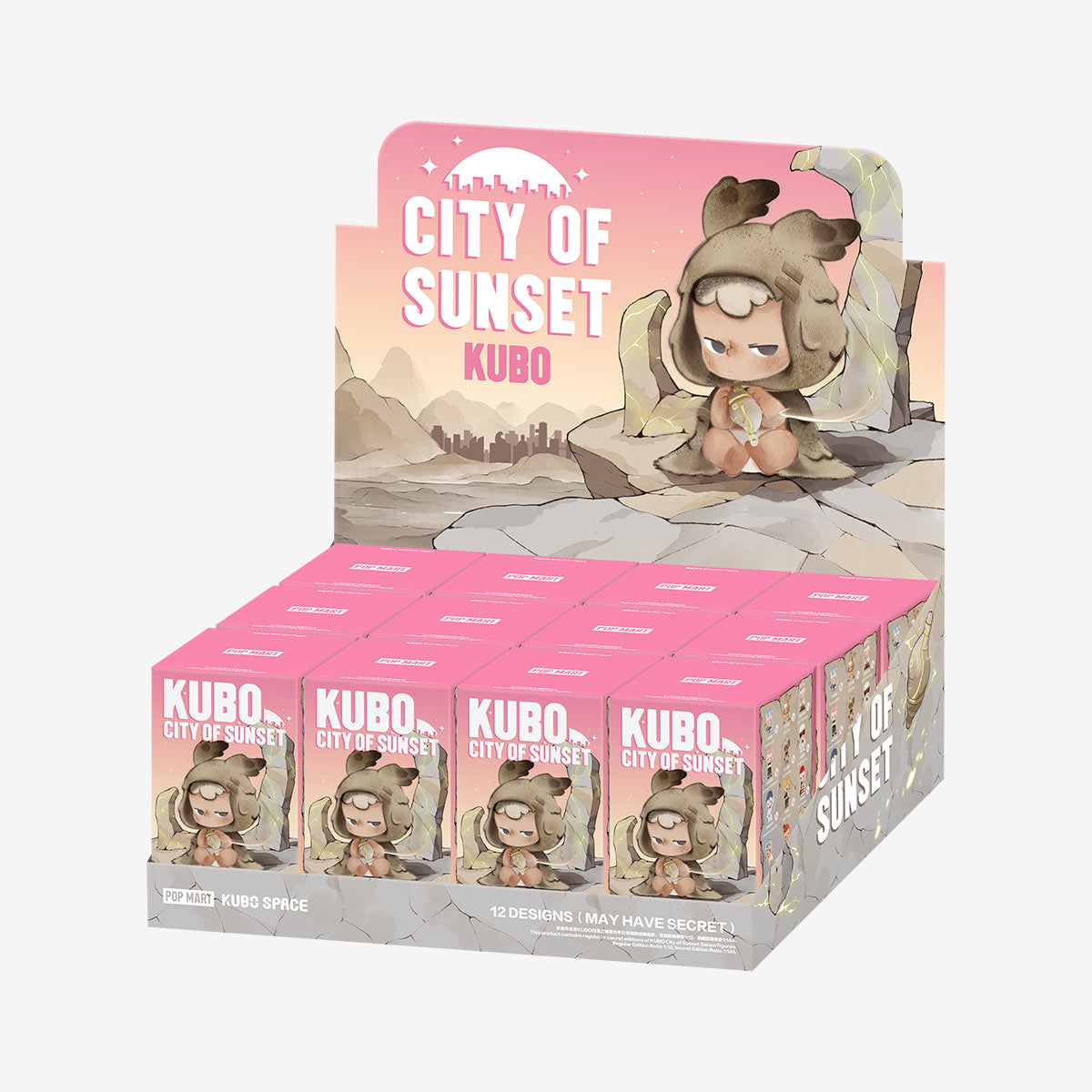 KUBO City of Sunset Series Figures - Display (12 pcs)