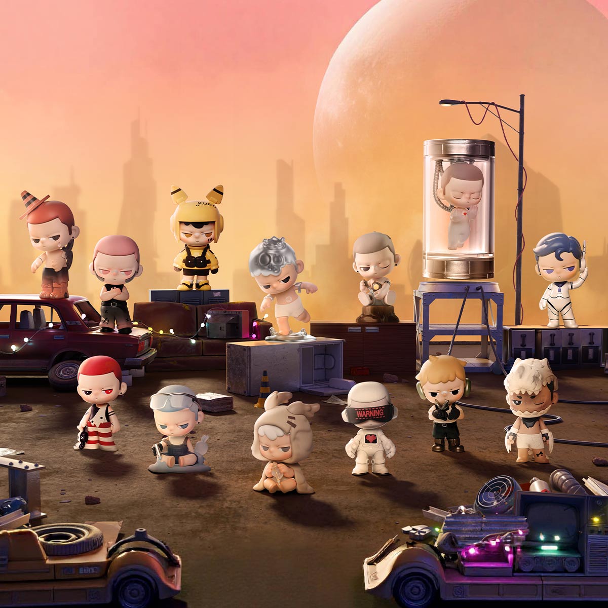 KUBO City of Sunset Series Figures