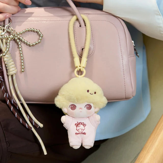 DIMOO Crush on Coffee Series -Soft Faced Plush Keychain Blind Box