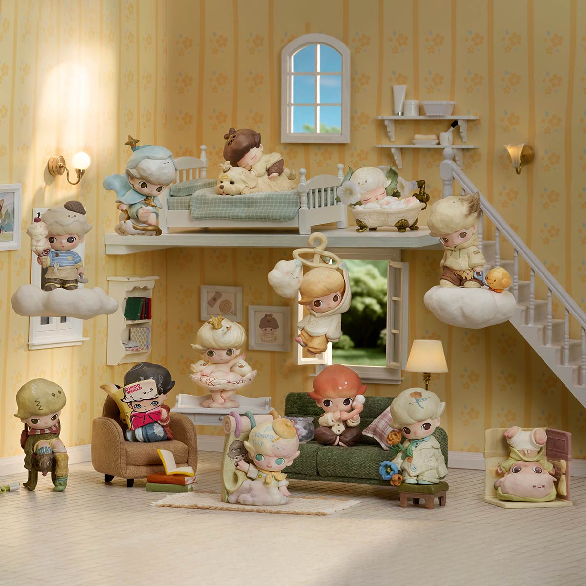 Dimoo The Missing Day Series Figures - Display (12 pcs)