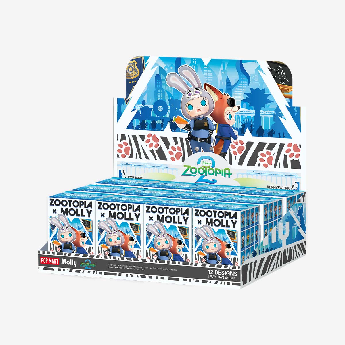 MOLLY × Zootopia Co-branded Series Figures