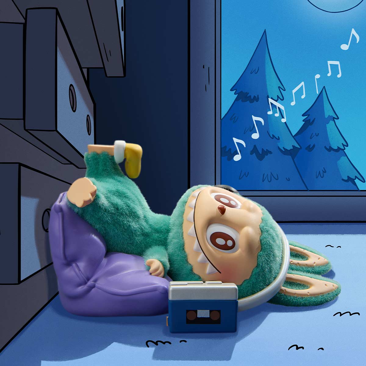 The Monsters 1:00am Series Figures