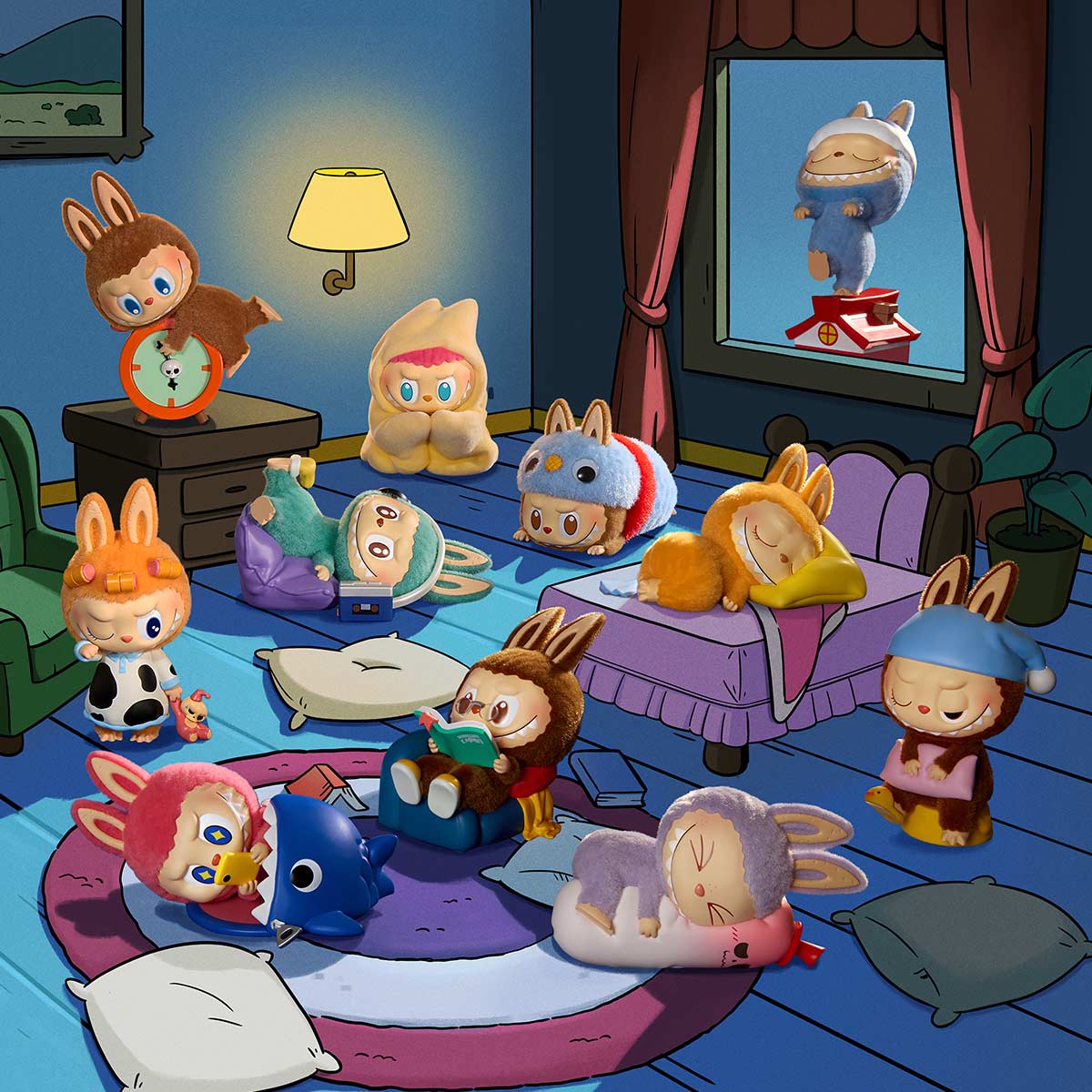 The Monsters 1:00am Series Figures