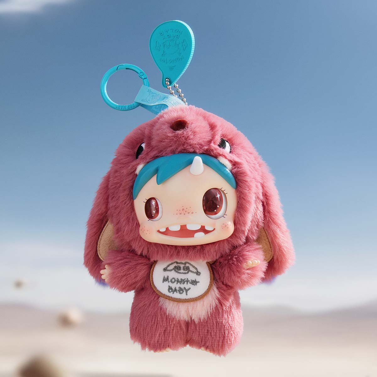 Figurine - Polar - Monster Baby Collection Series Plush Pendant Ver.1 - Popmart