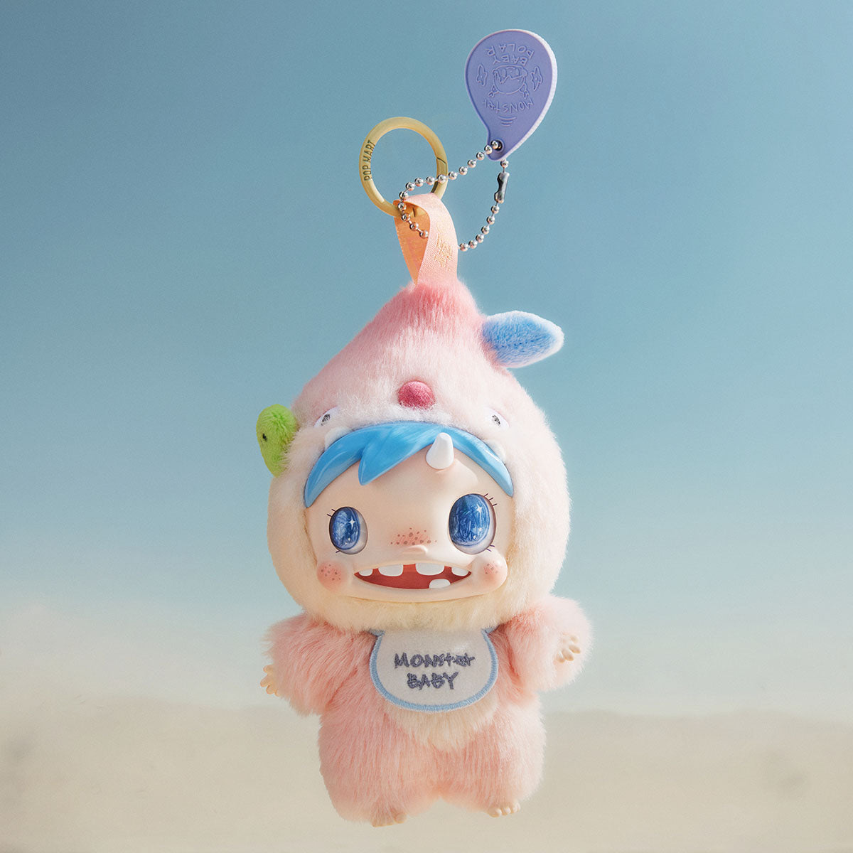 Figurine - Polar - Monster Baby Collection Series Plush Pendant Ver.1 - Popmart