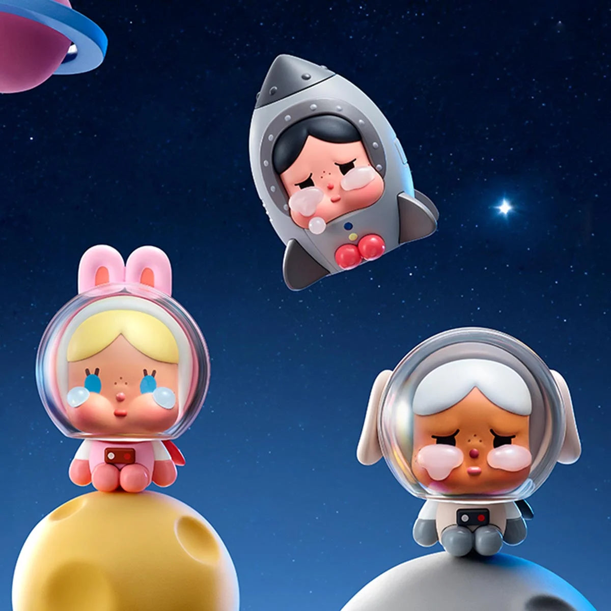 CryBaby Crying to the Moon - Sitting Series Figures