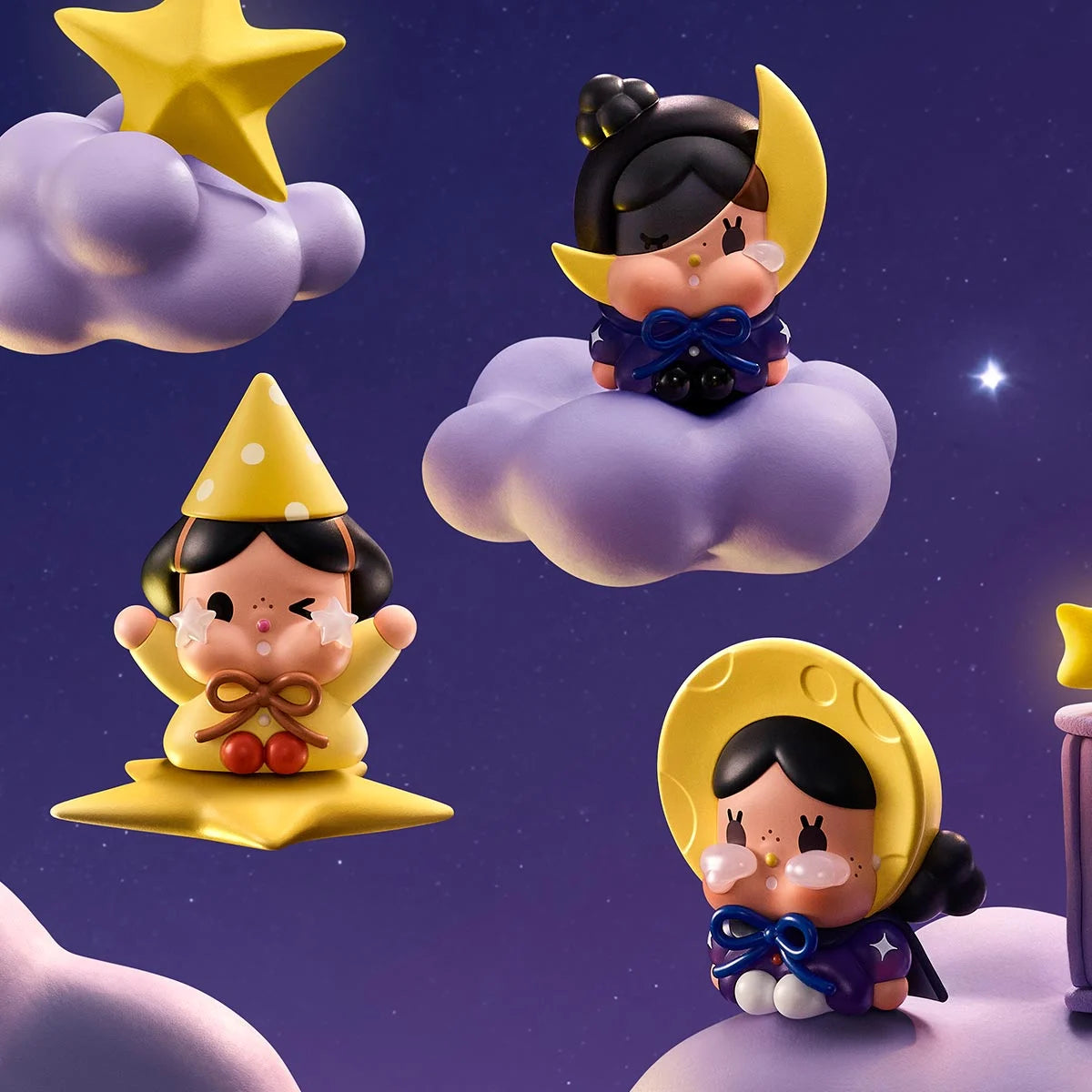 CryBaby Crying to the Moon - Sitting Series Figures