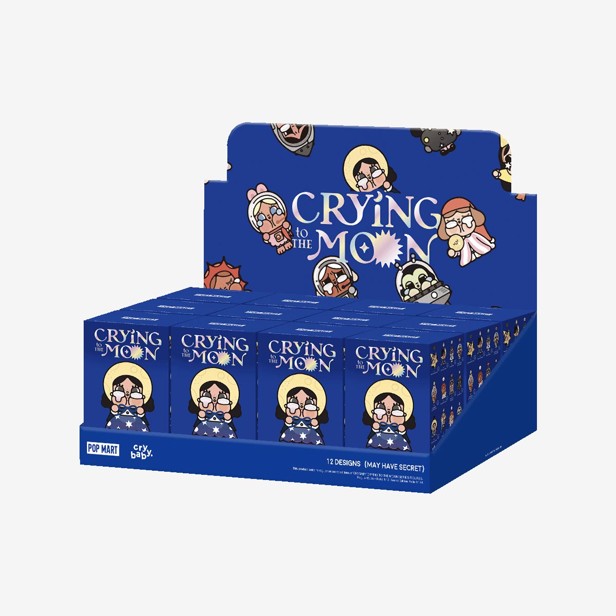 CryBaby Crying to the Moon Series Figures - Display (12 pcs)