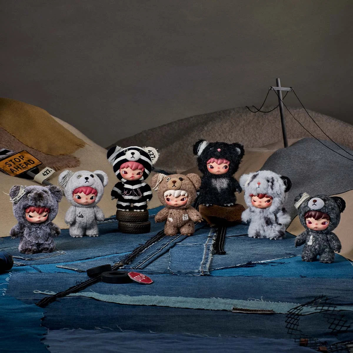 Hirono Road Journal Series - Plush Doll Pendant Blind Box