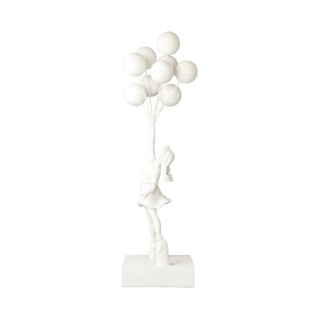 Flying Balloons Girl (Gesso Ver.) - Banksy X Medicom Toy