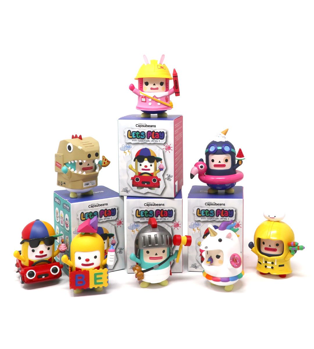 Capsubeans Series 2 - Let's Play - Display (8pcs)