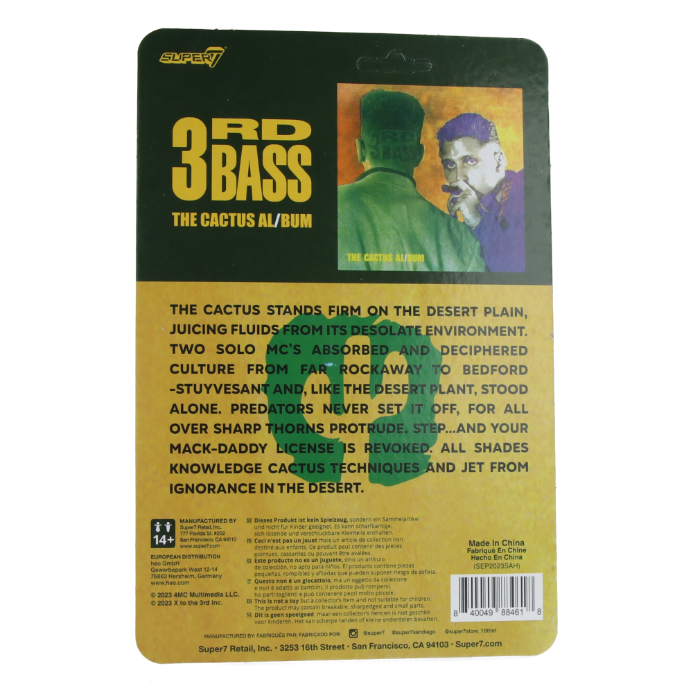 3rd Bass (2pack) - ReAction Figures