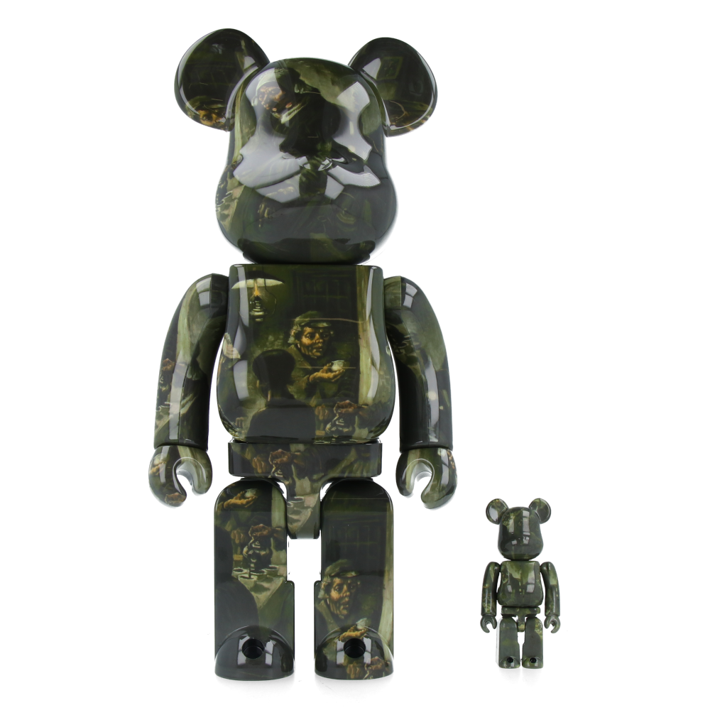 400% + 100% Bearbrick Van Gogh - The Potato Eaters