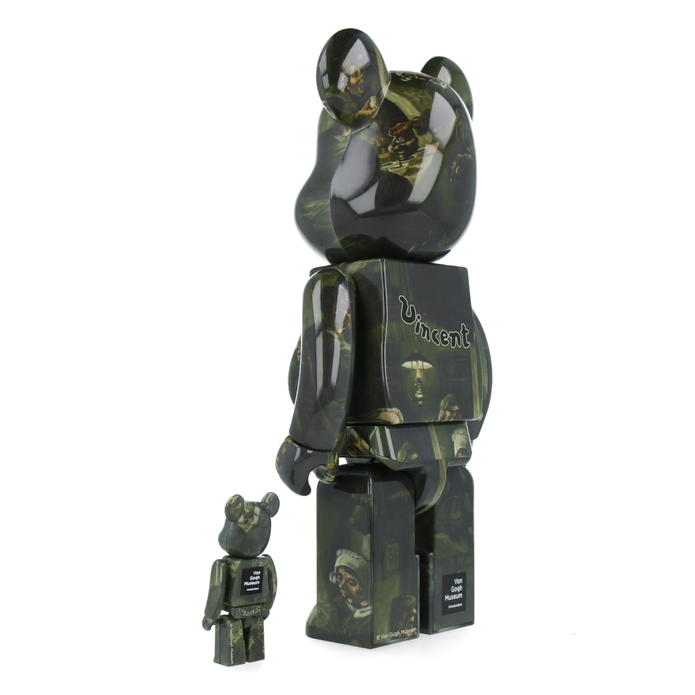 400% + 100% Bearbrick Van Gogh - The Potato Eaters