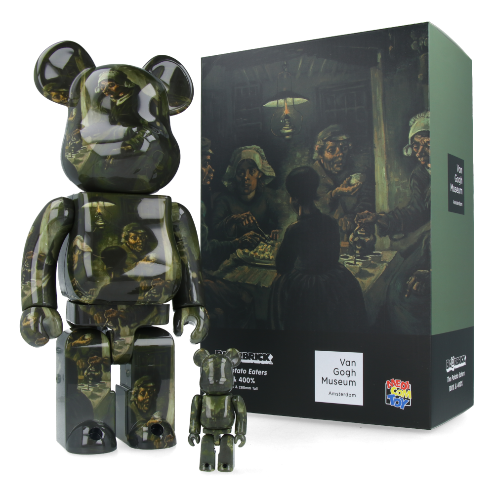 400% + 100% Bearbrick Van Gogh - The Potato Eaters