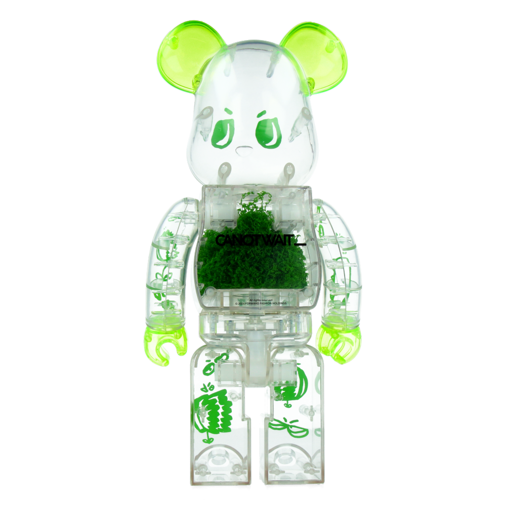 400% Bearbrick CANOTWAIT William Chan